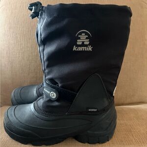 Kamik Black Winter Footwear